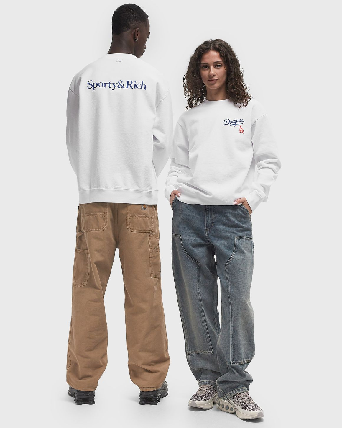 Dodgers Serif Crewneck - 2
