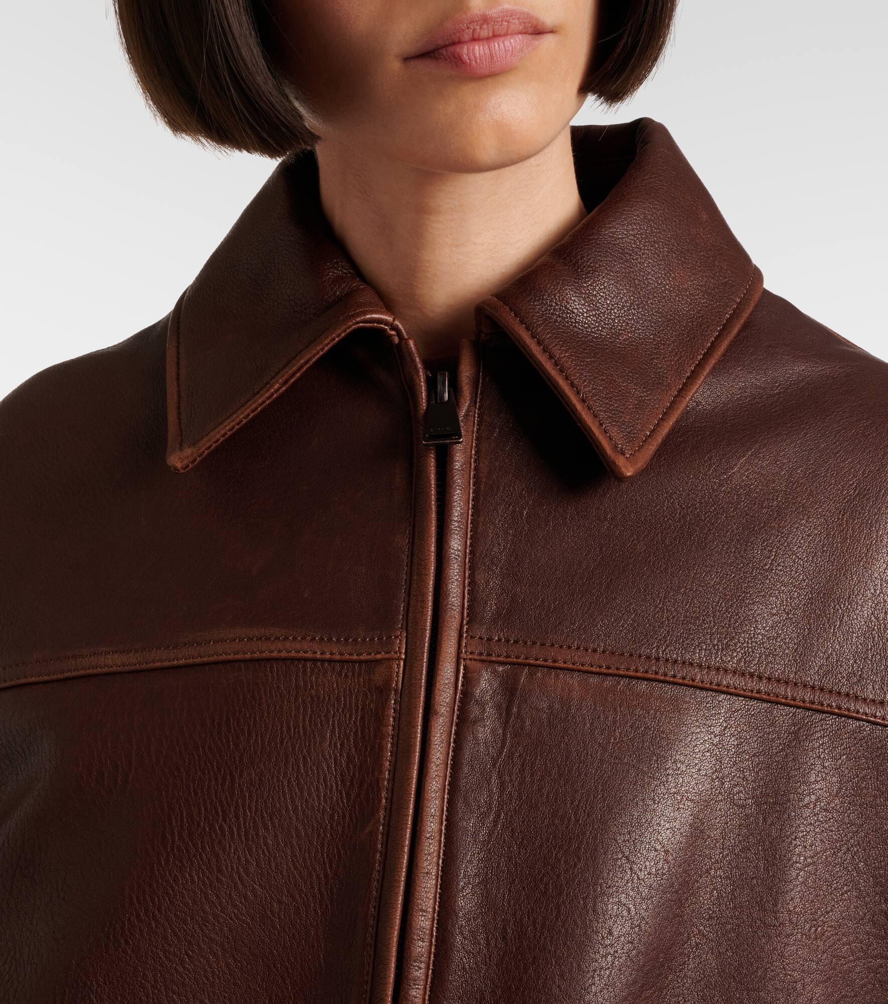 Huntington leather jacket - 4