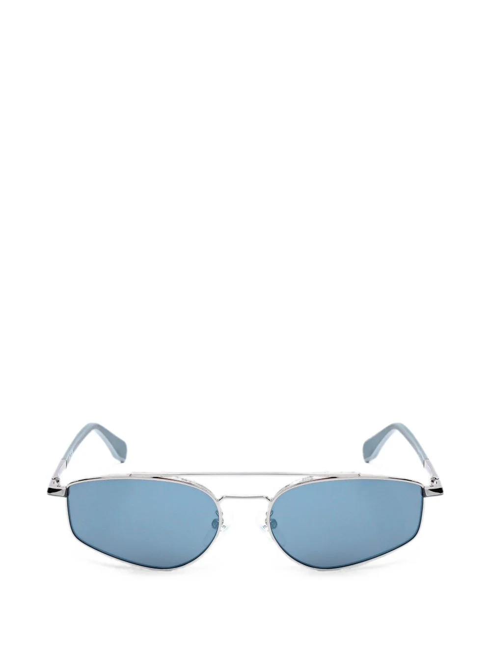 geometric-frame sunglasses - 1