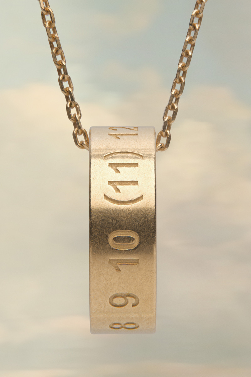 Numerical Ring Necklace - 1