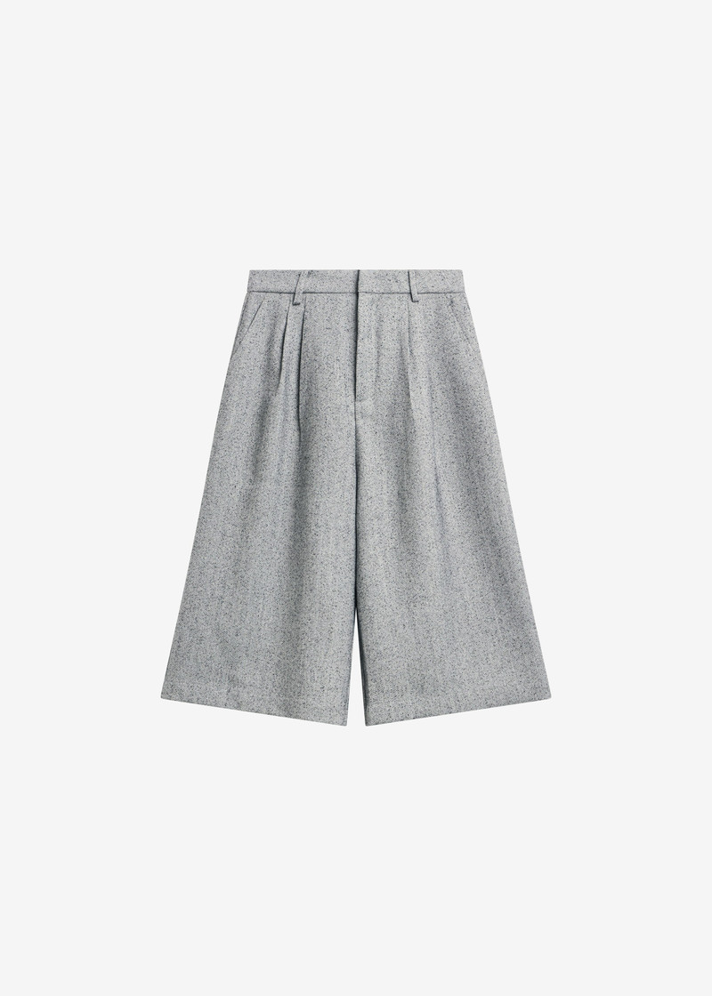 Dunley Bermuda Shorts - Grey Melange 1