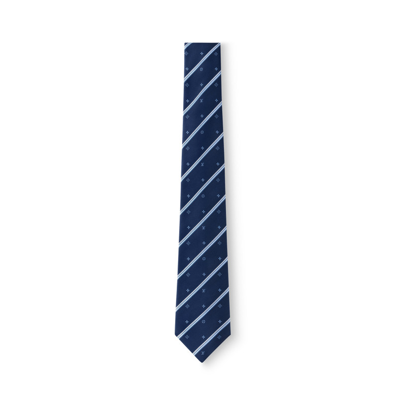 Monogram Stripes Tie 1