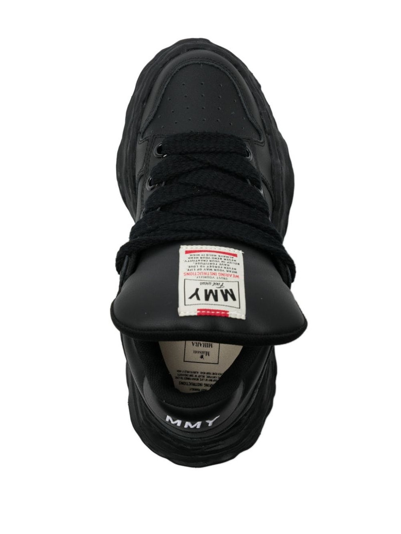 Wayne OG Sole leather sneakers 4