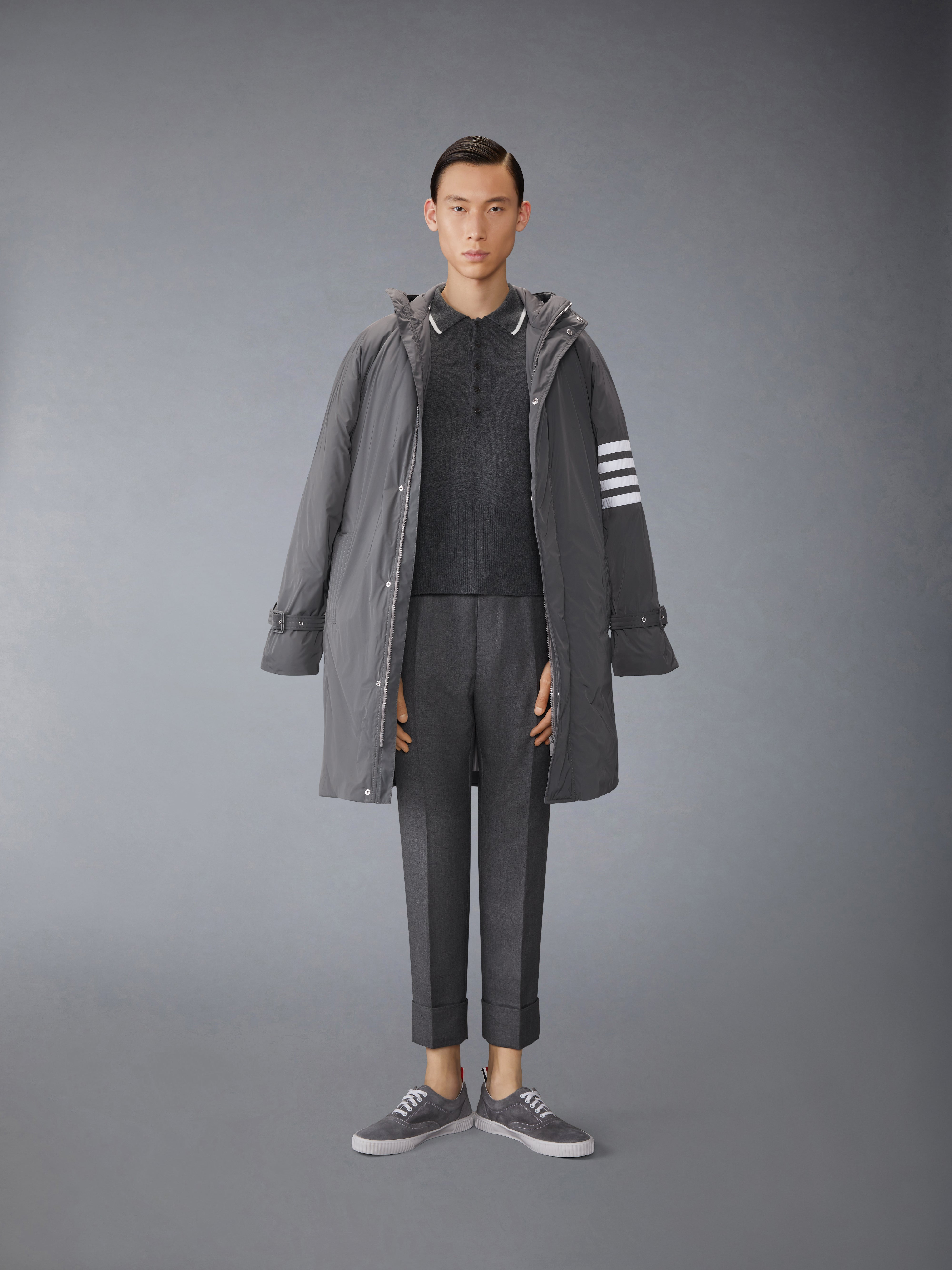 POLY TWILL 4-BAR DOWN FILLED PARKA - 6