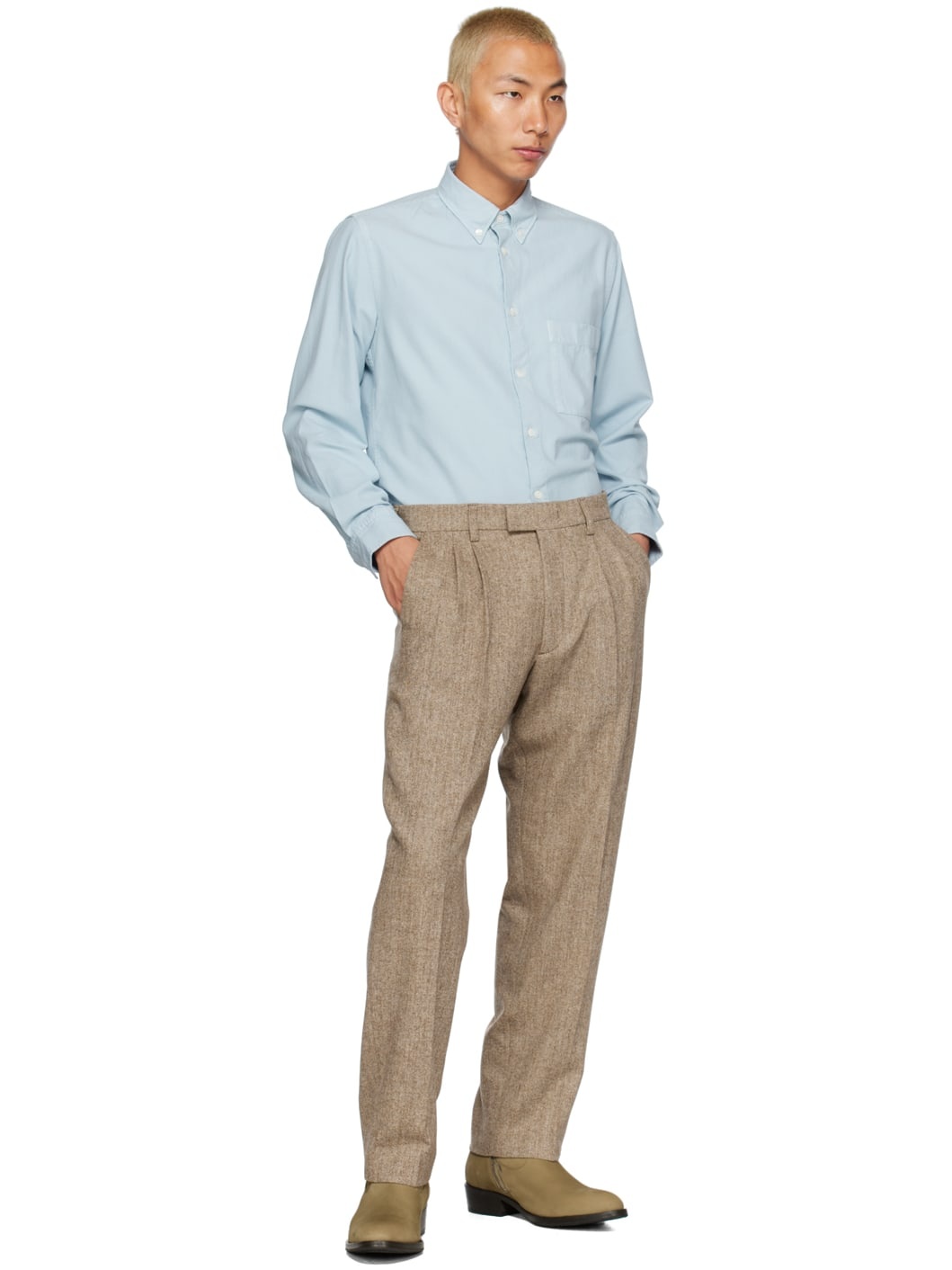 Brown Fritz 1717 Trousers - 4