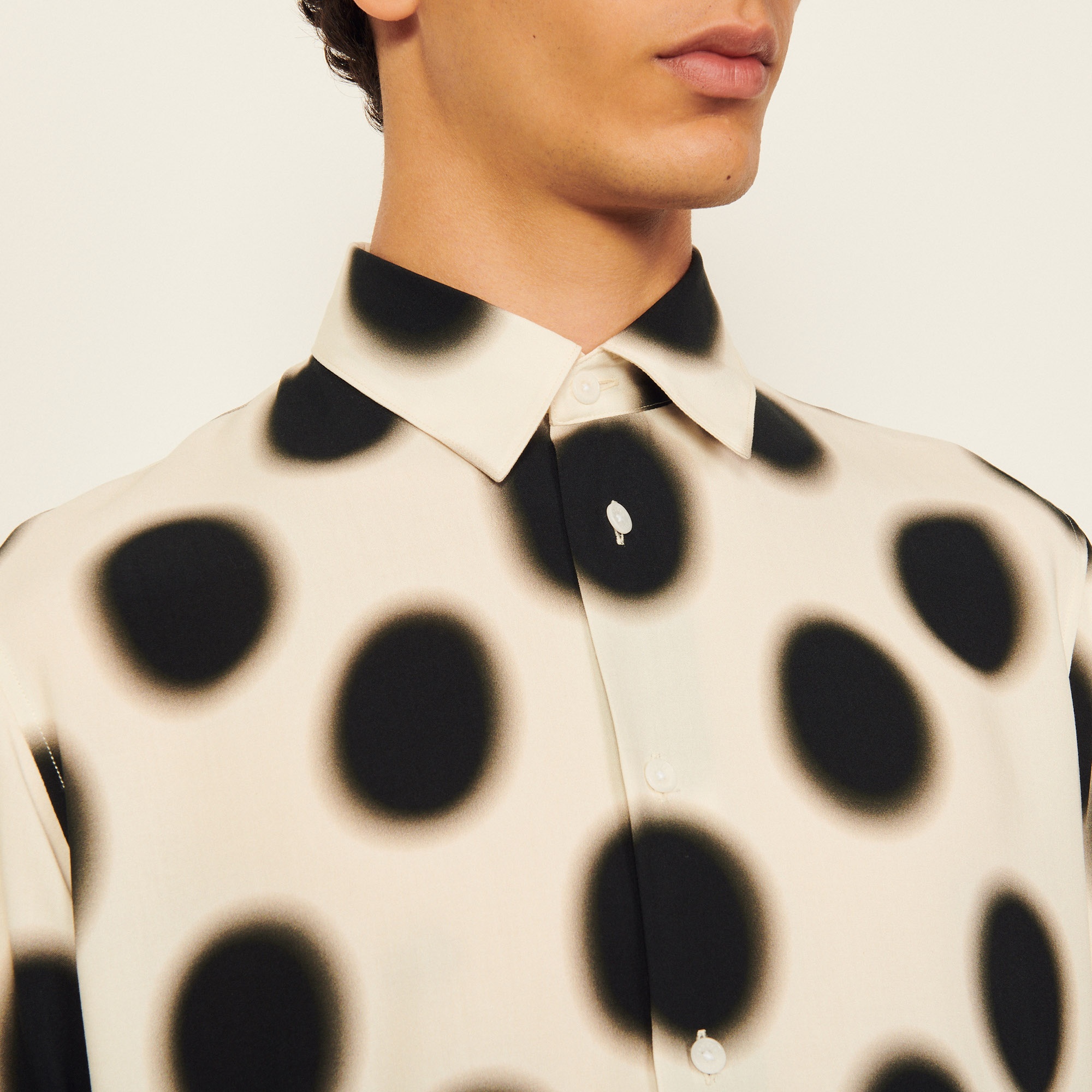 Printed viscose shirt - 5