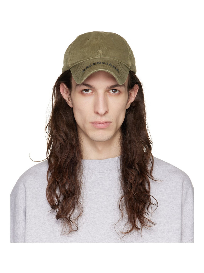 Balenciaga 로고 Visor 모자 1