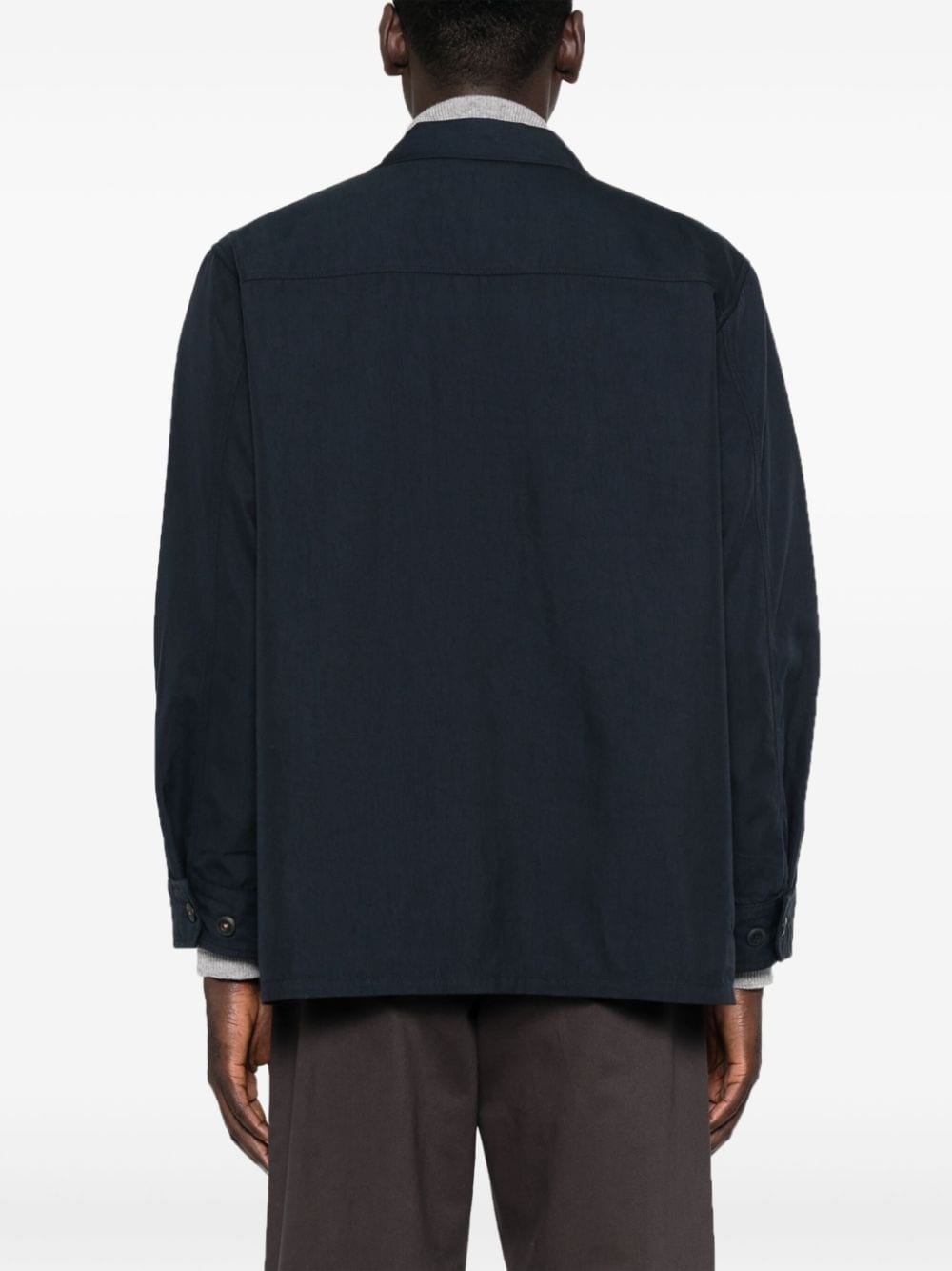 Jungle button-up shirt jacket - 4