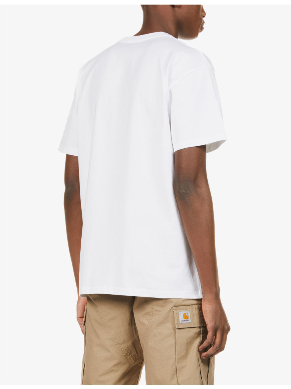 Chase brand-embroidered cotton-jersey T-shirt - 4