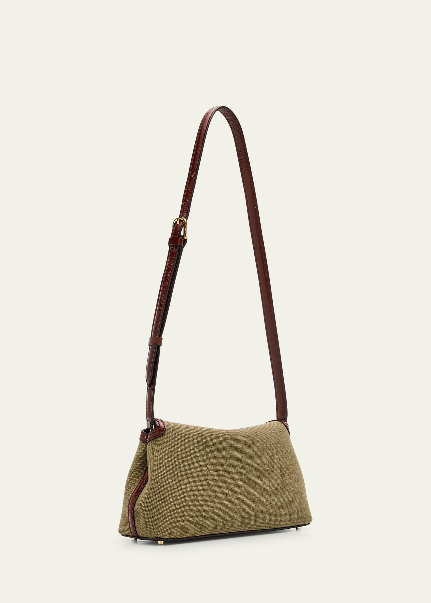 T-Lock Canvas Clutch Bag - 3