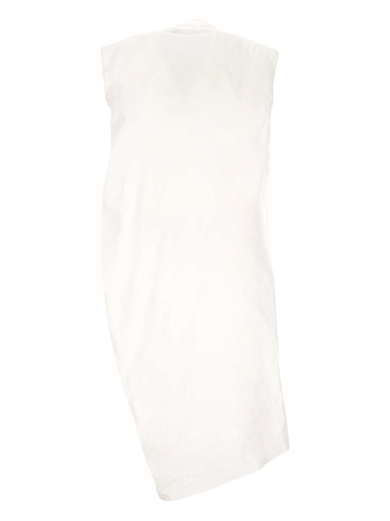 Carven asymmetric draped mini dress outlook
