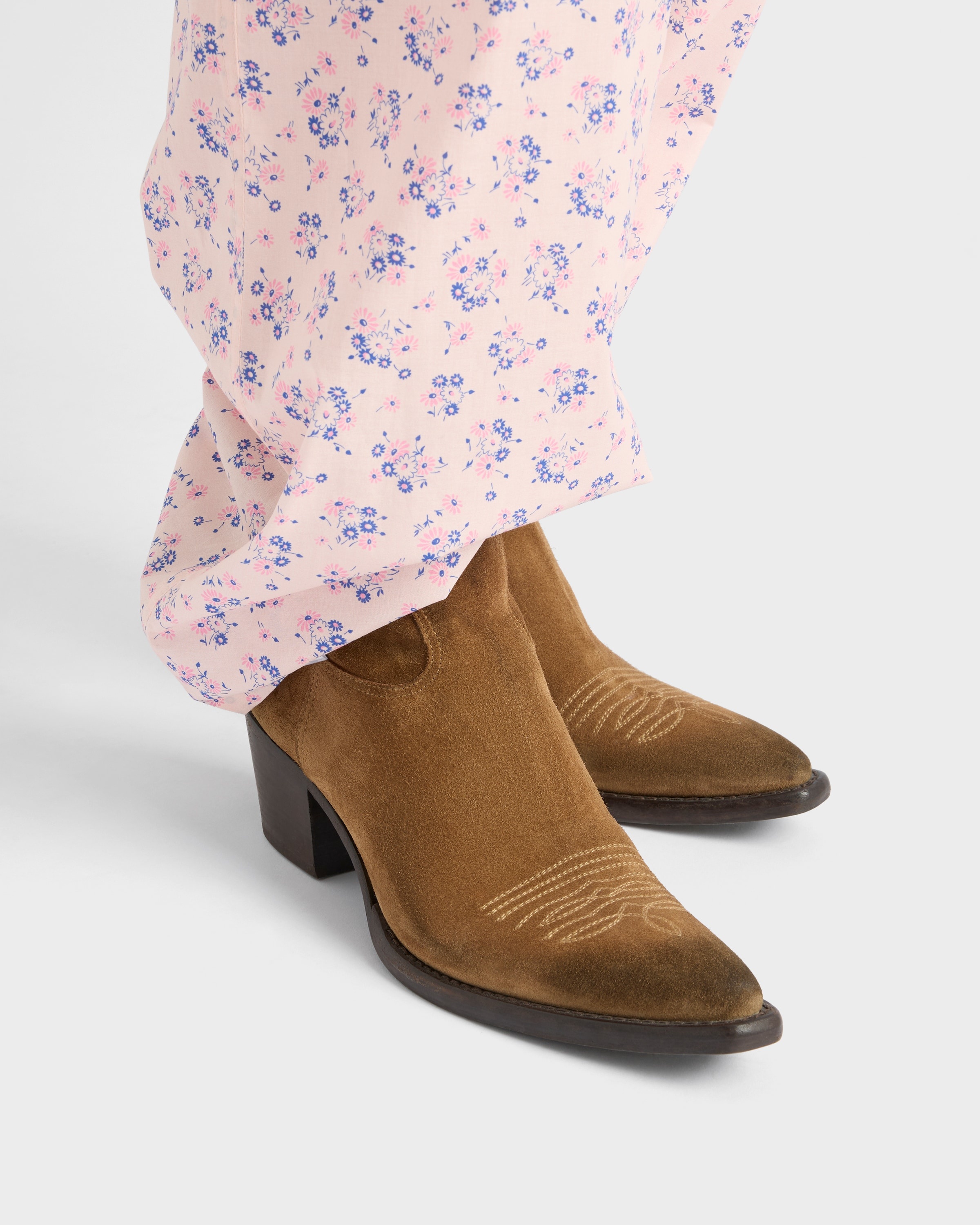 Suede booties - 3