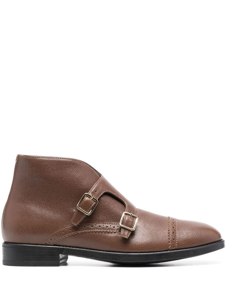double-buckle monk shoes 1