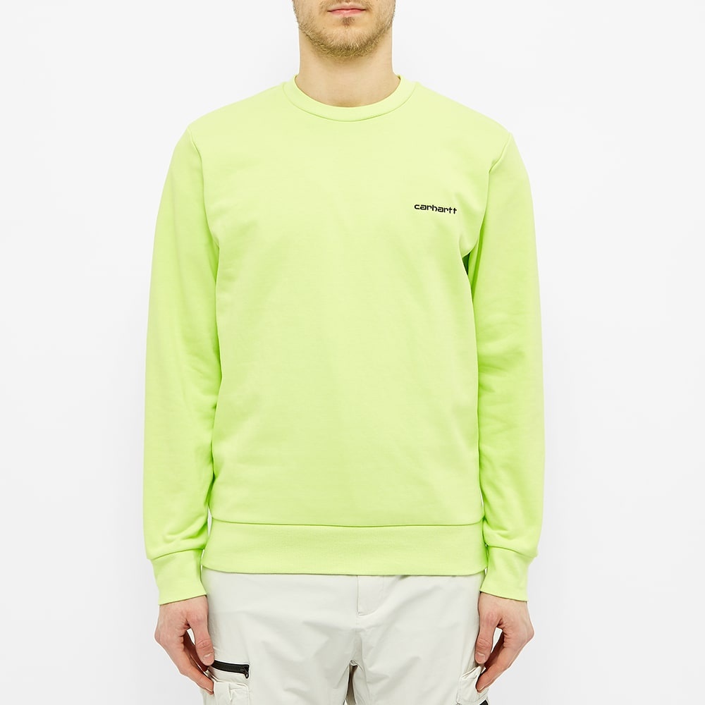 Carhartt WIP Script Embroidered Sweat - 3