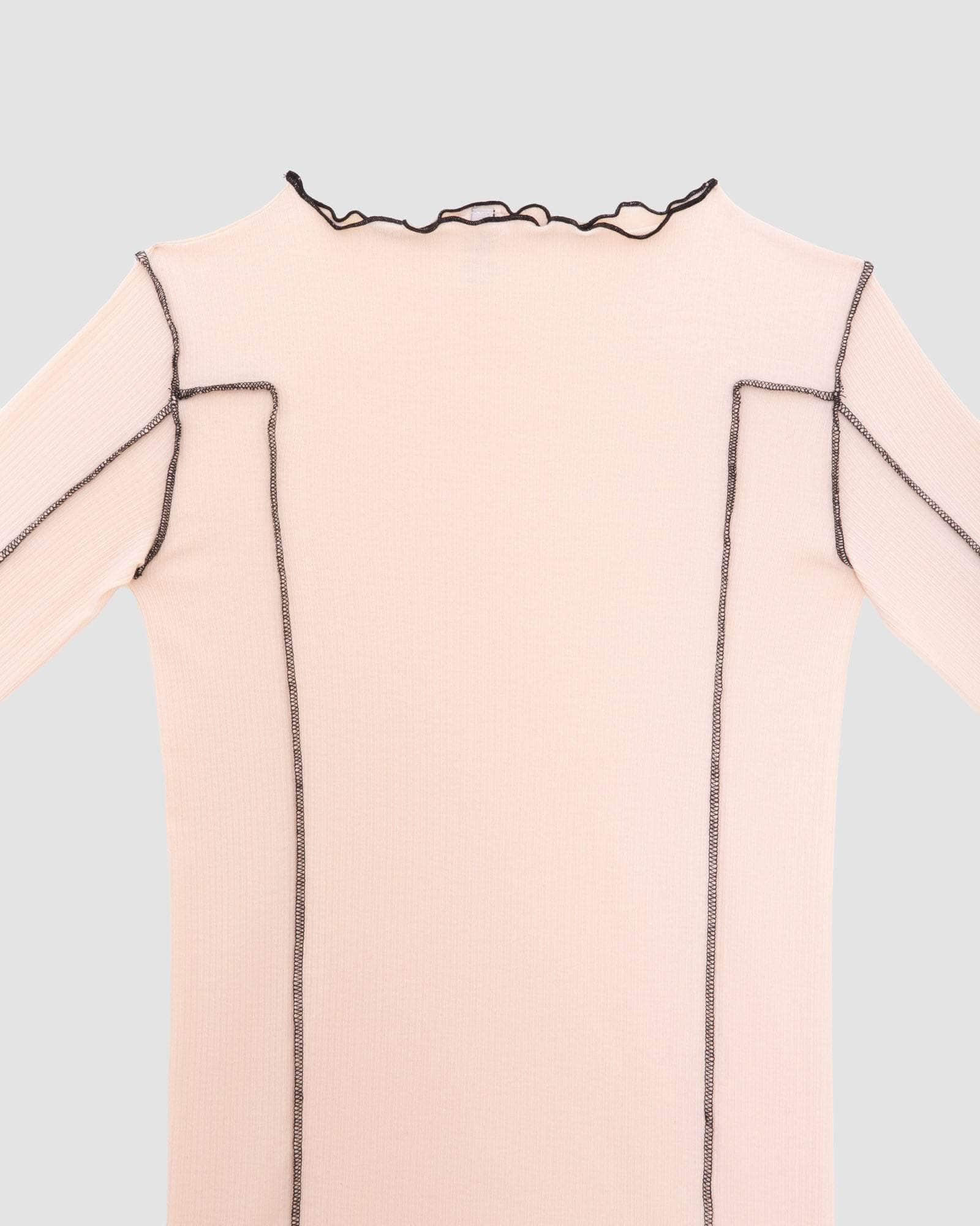 Omato Long Sleeve Tee - Fine Organic Cotton Rib - 8