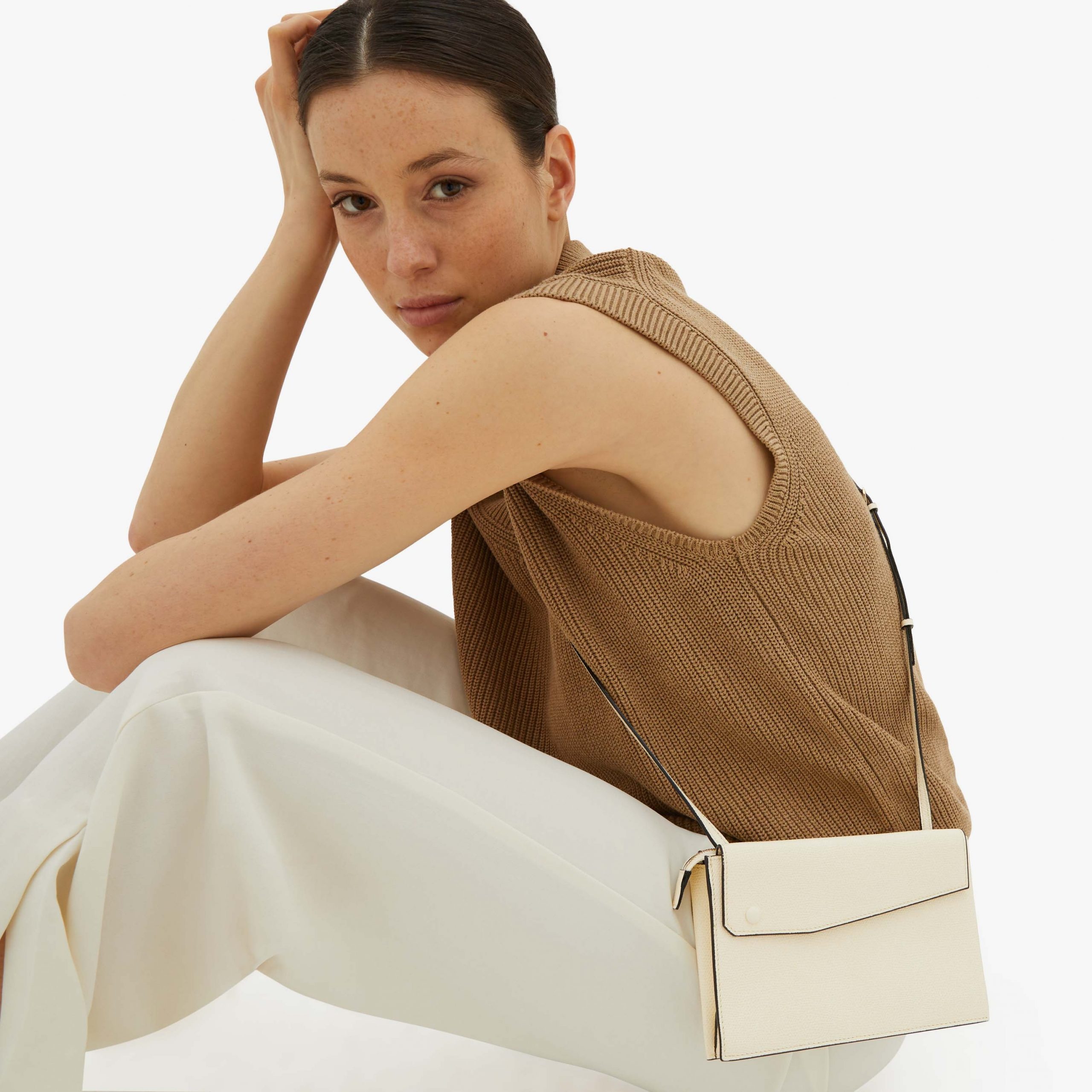 Valextra – Trio Crossbody Pergamena - 6