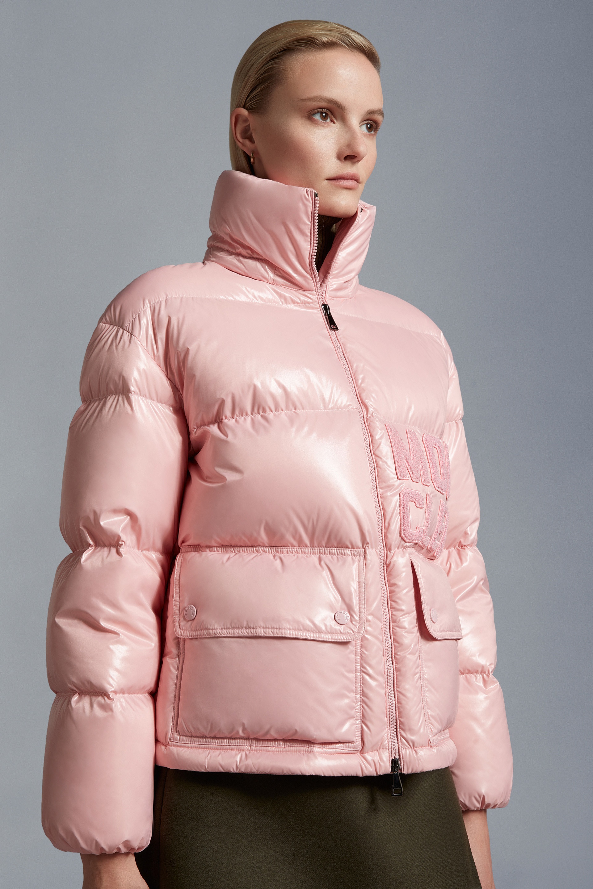 Moncler Abbaye Short Down Jacket | REVERSIBLE