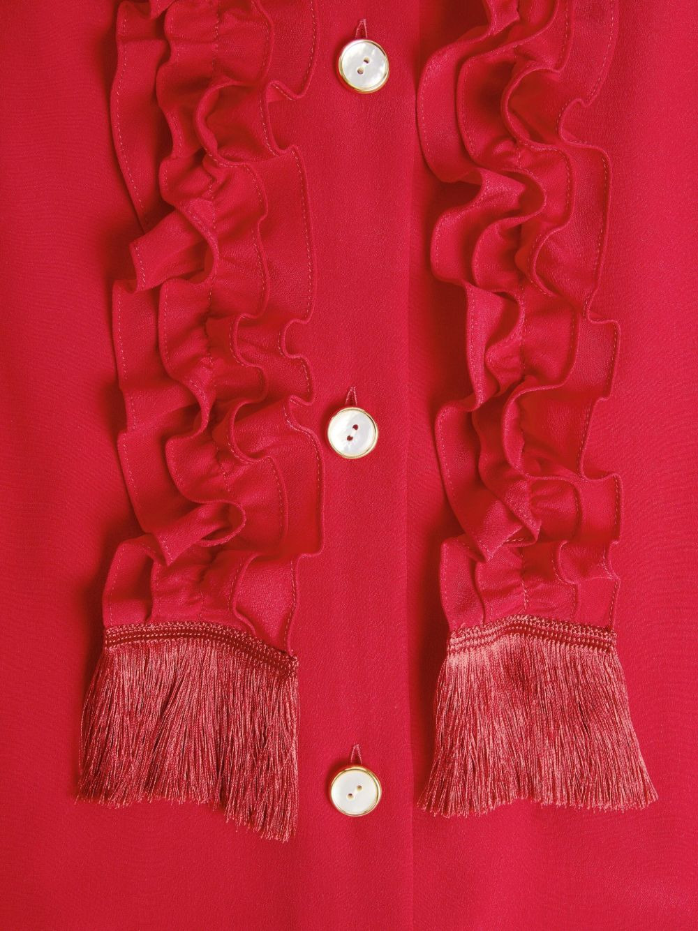 crepe de chine shirt - 2