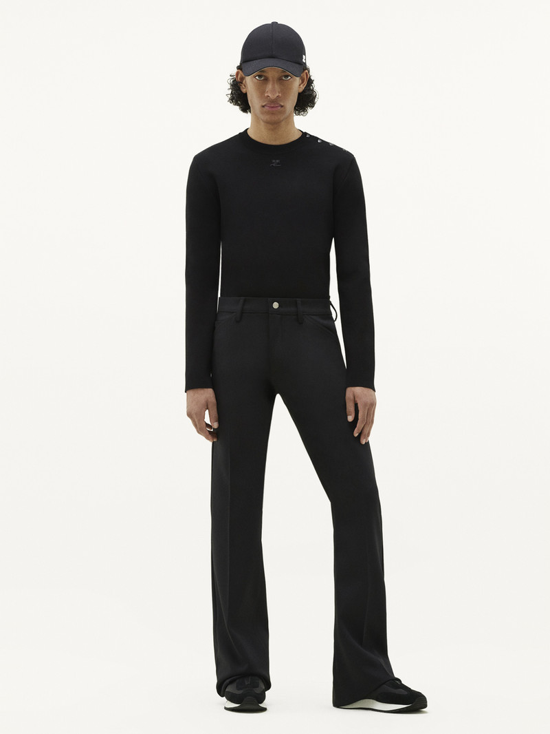 courrèges PLAIN KNIT SWEATER outlook