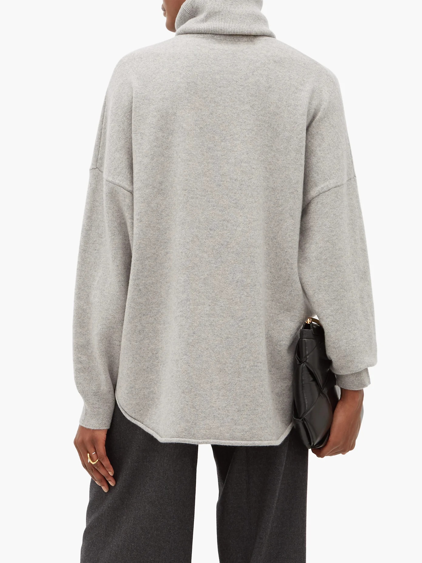 No. 52 Roll stretch-cashmere sweater - 5