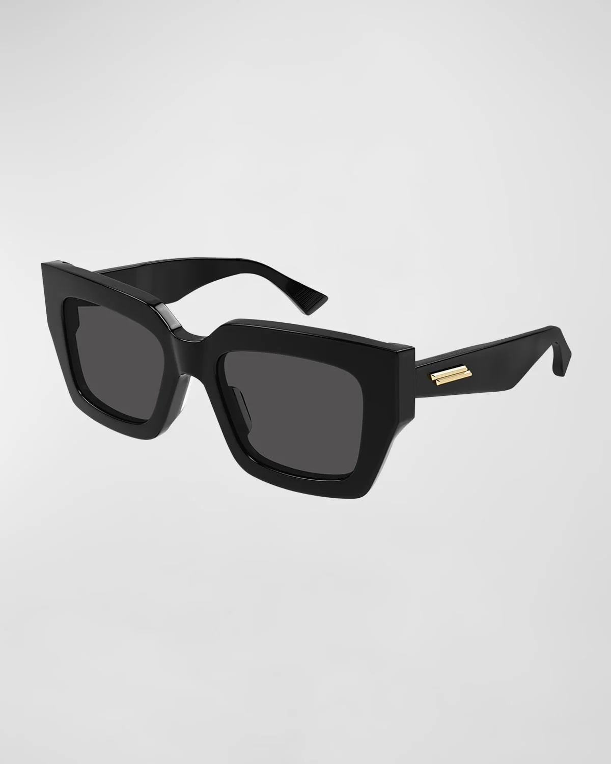 Raised Logo Acetate Cat-Eye Sunglasses - 1