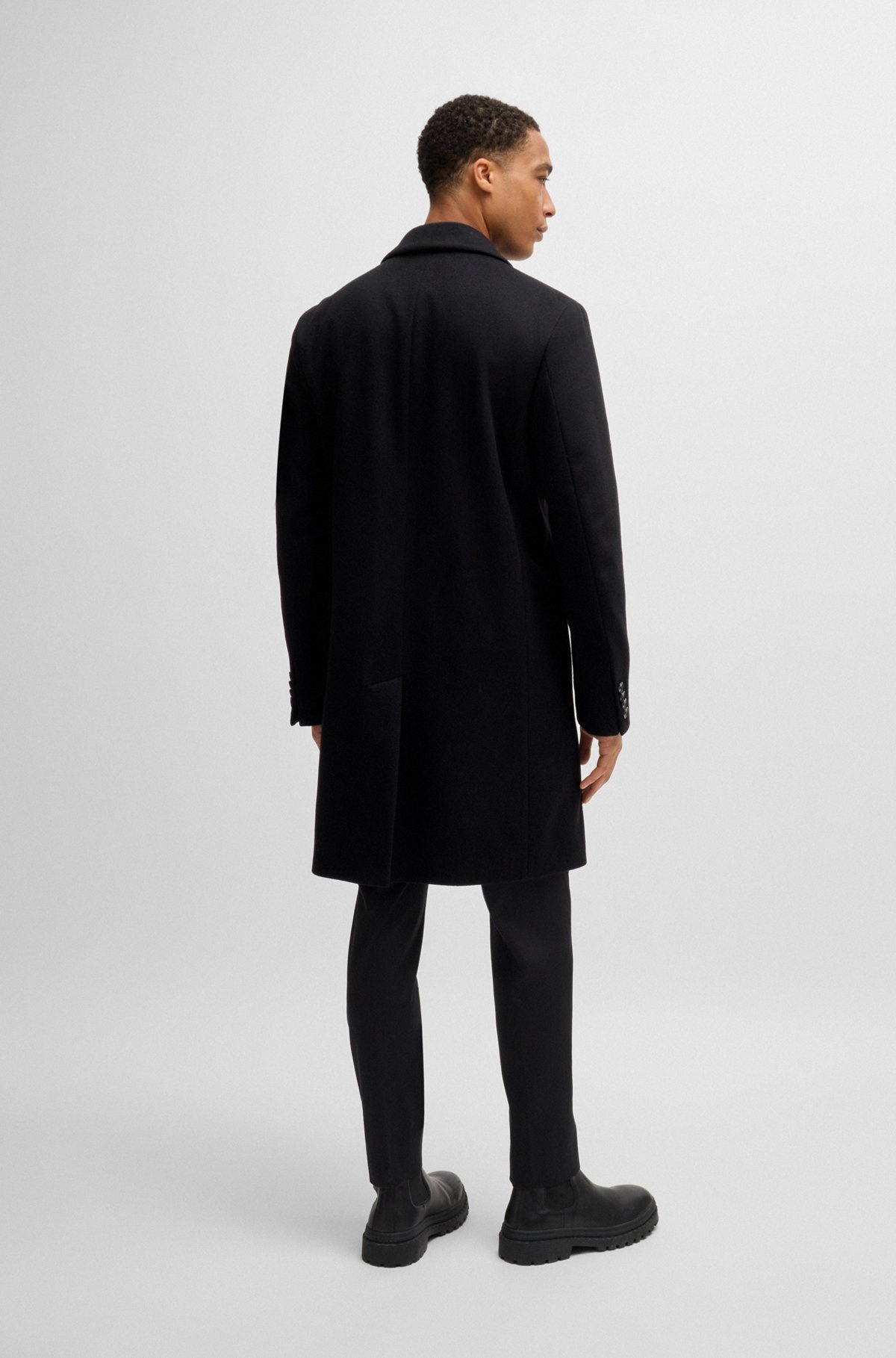 FORMAL COAT IN WOOL - 5