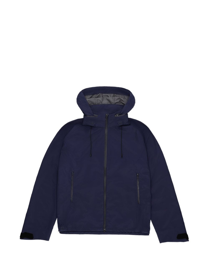 Walking zip-up hooded waterproof jacket 1