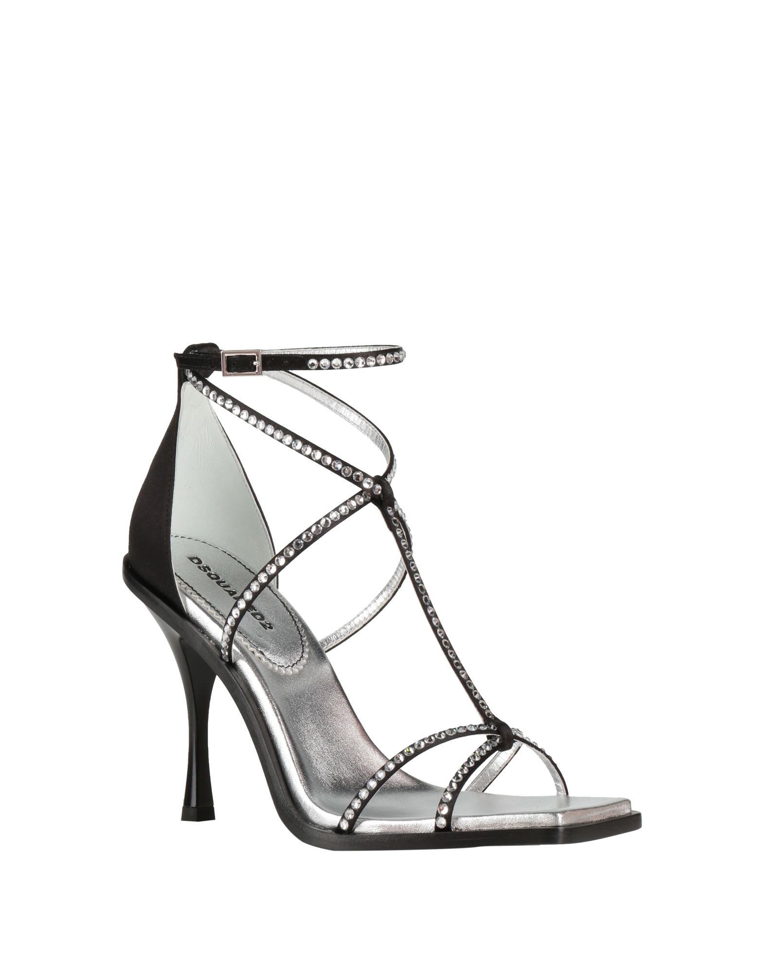 Black Women's Sandals - 2