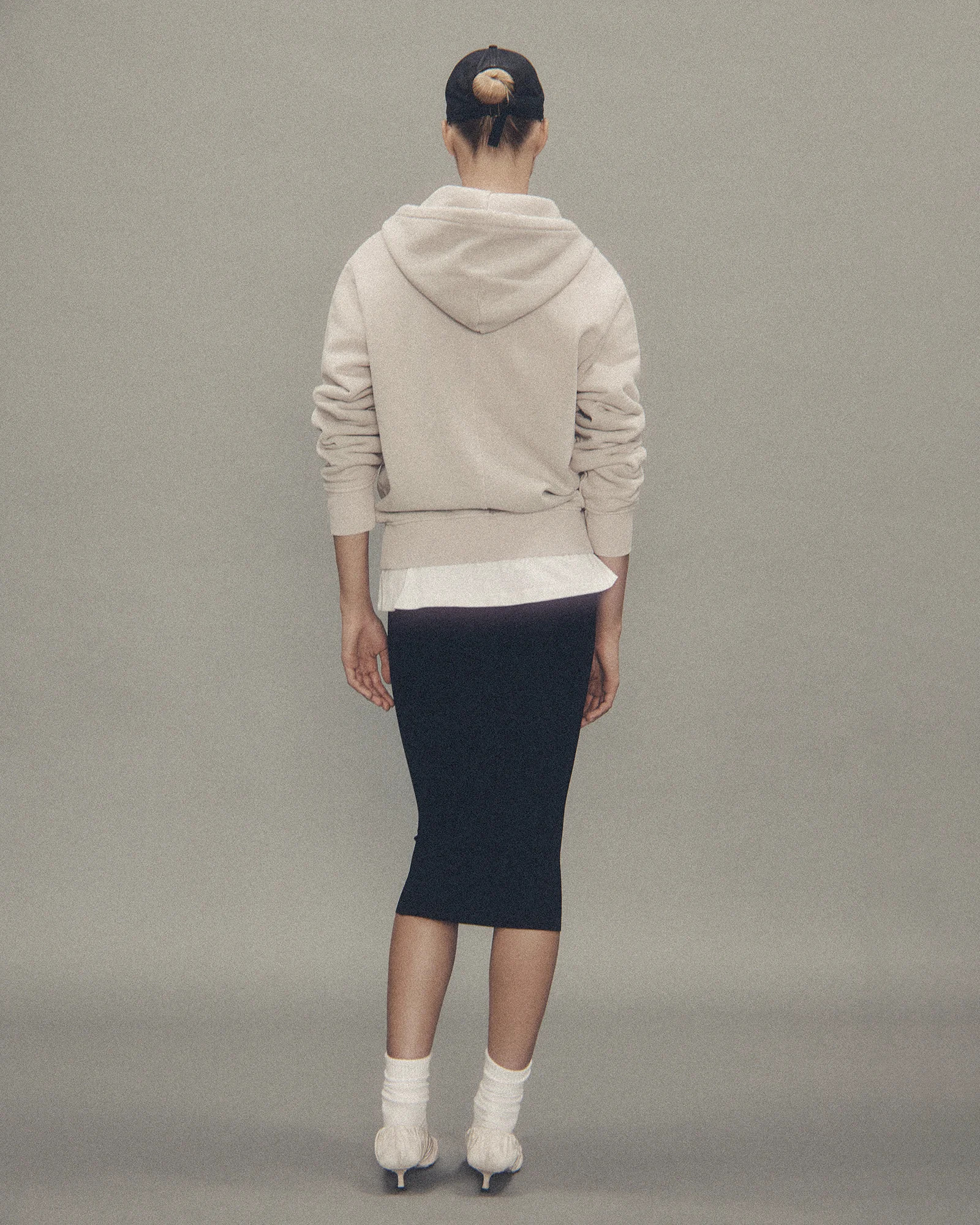SLIM ZIP UP OFF WHITE - 6