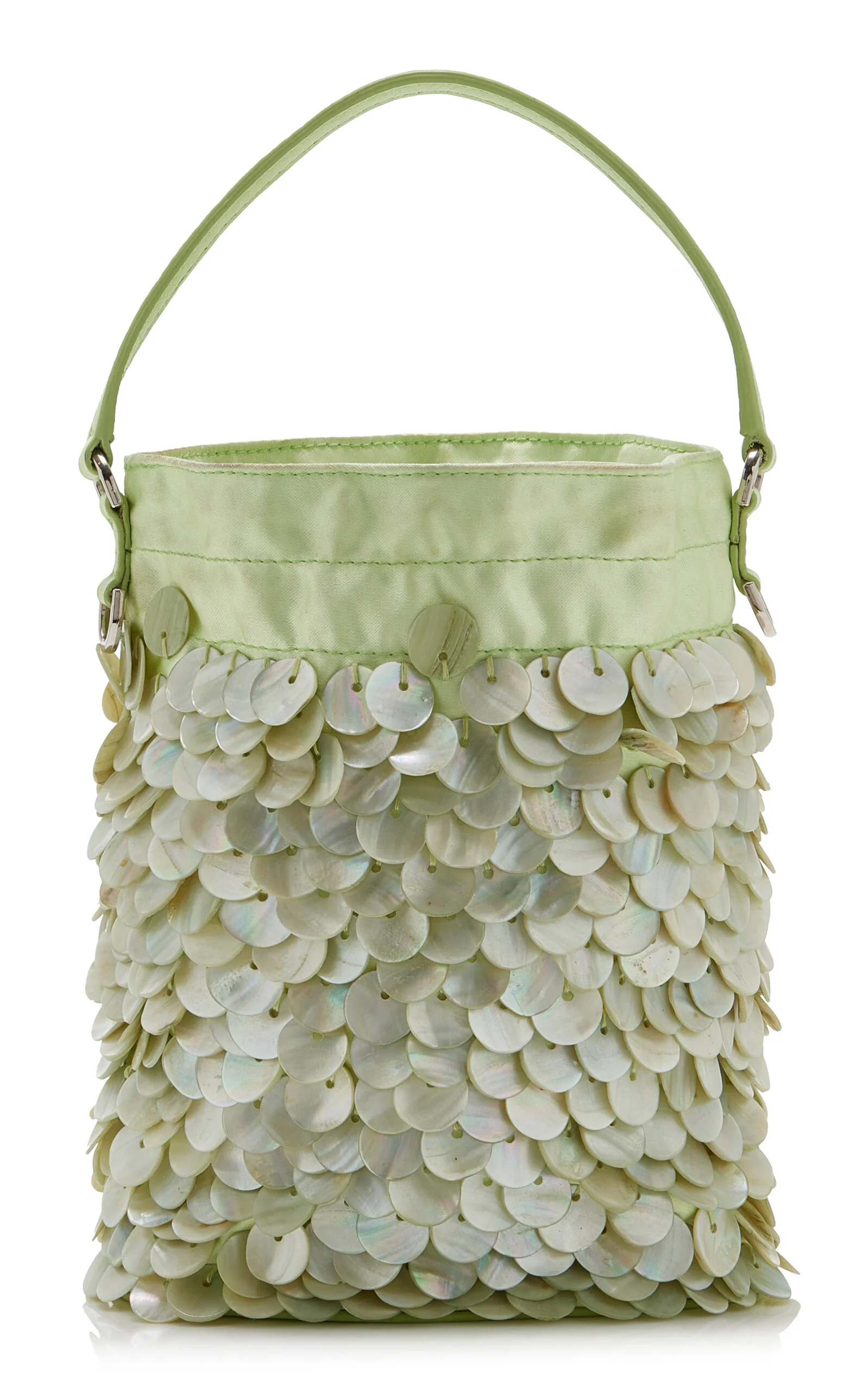 Lila Embellished Mini Bag green - 1