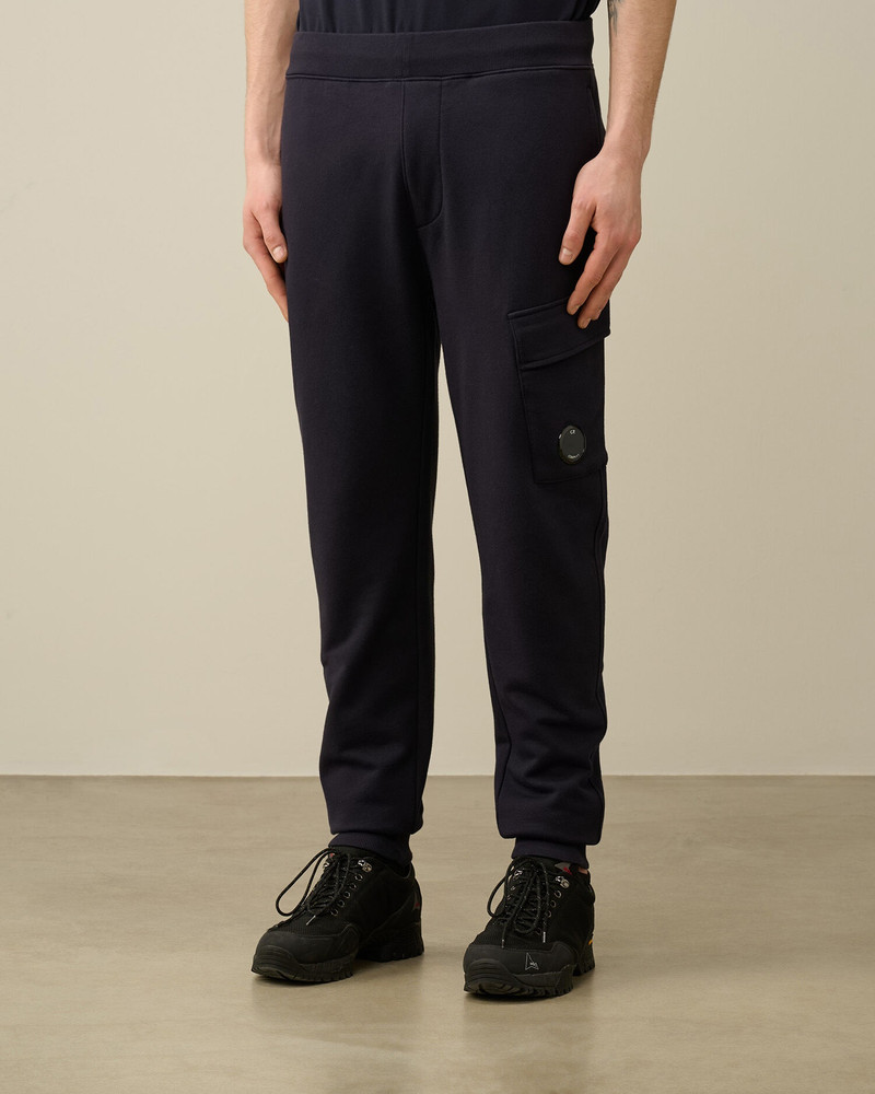 C.P. Company Diagonal Raised Fleece Cargo Sweatpants outlook