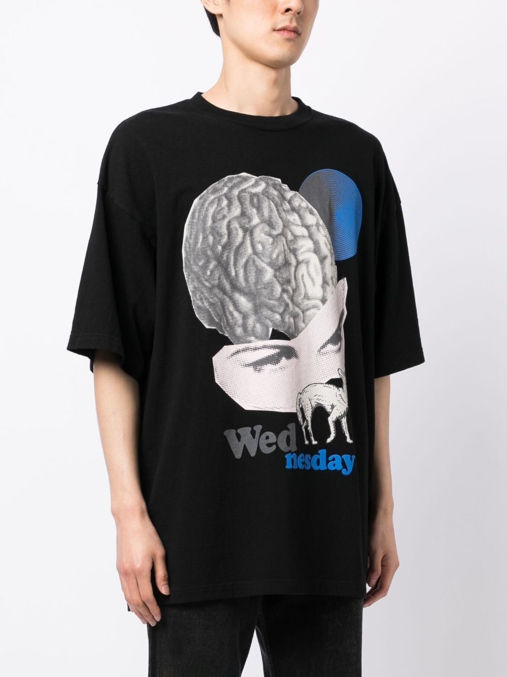 graphic-print cotton T-Shirt - 5