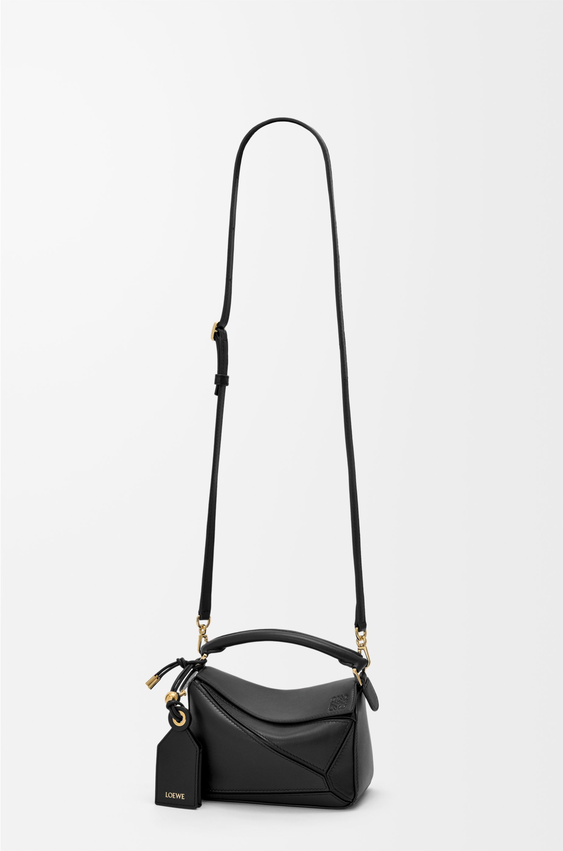 Mini Featherlight Puzzle bag in nappa lambskin - 9