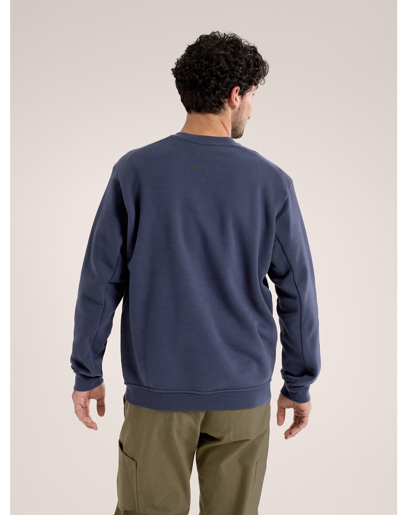 Emblem Fleece Crew Neck Pullover - 5