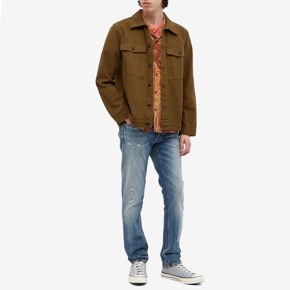 Nudie Colin Canvas Overshirt - 6