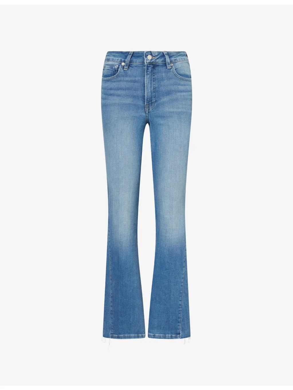 Slim-Fit Bootcut Denim Jeans - 1