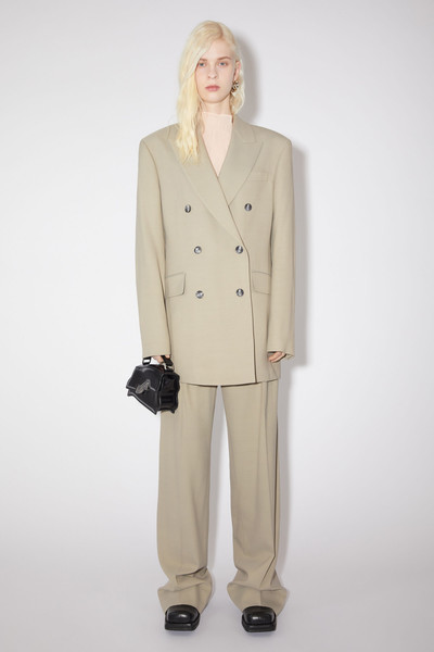 Acne Studios Relaxed fit suit jacket - Dusty grey outlook