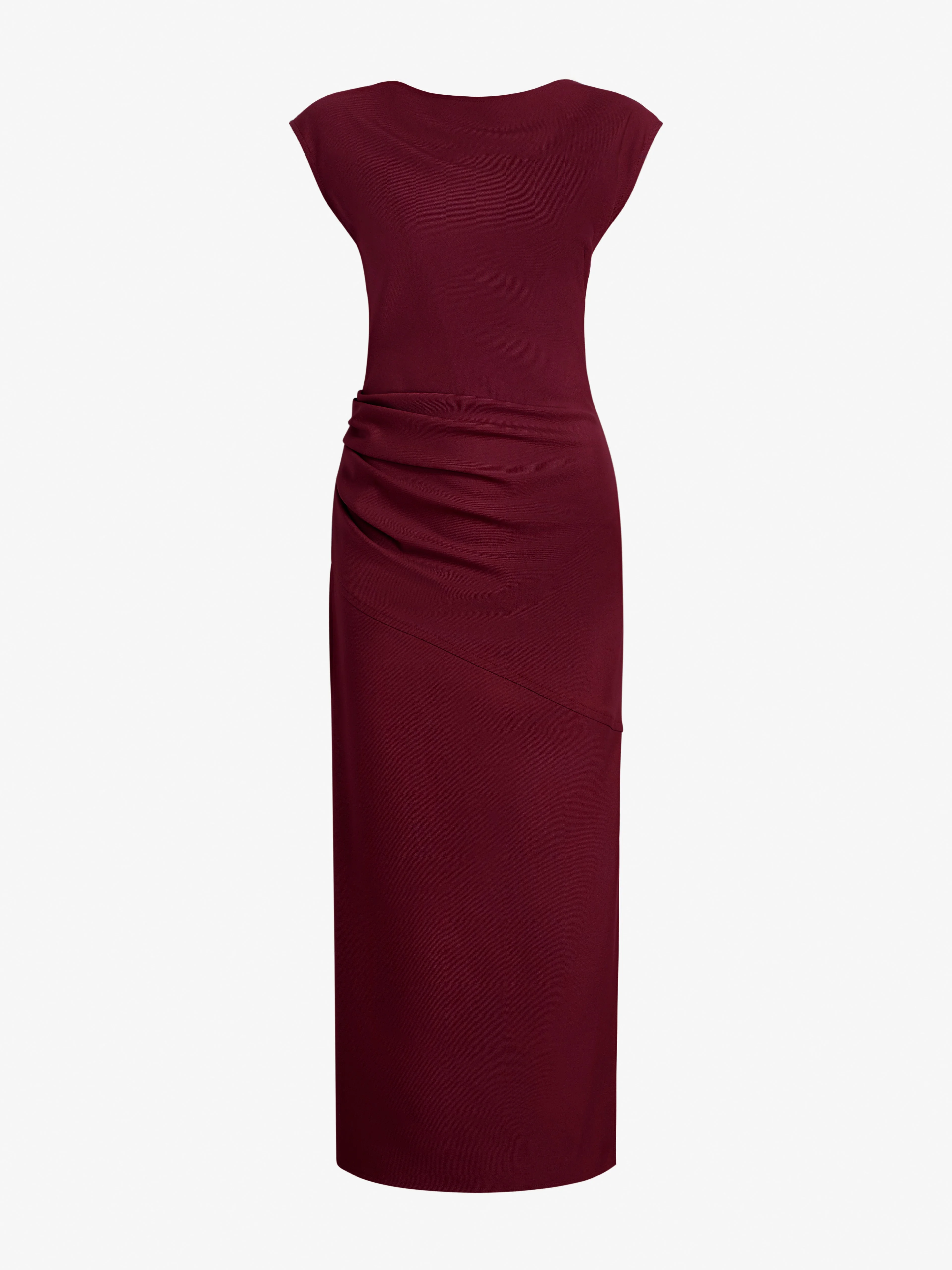 Katia Dress in Wool Gabardine - 1