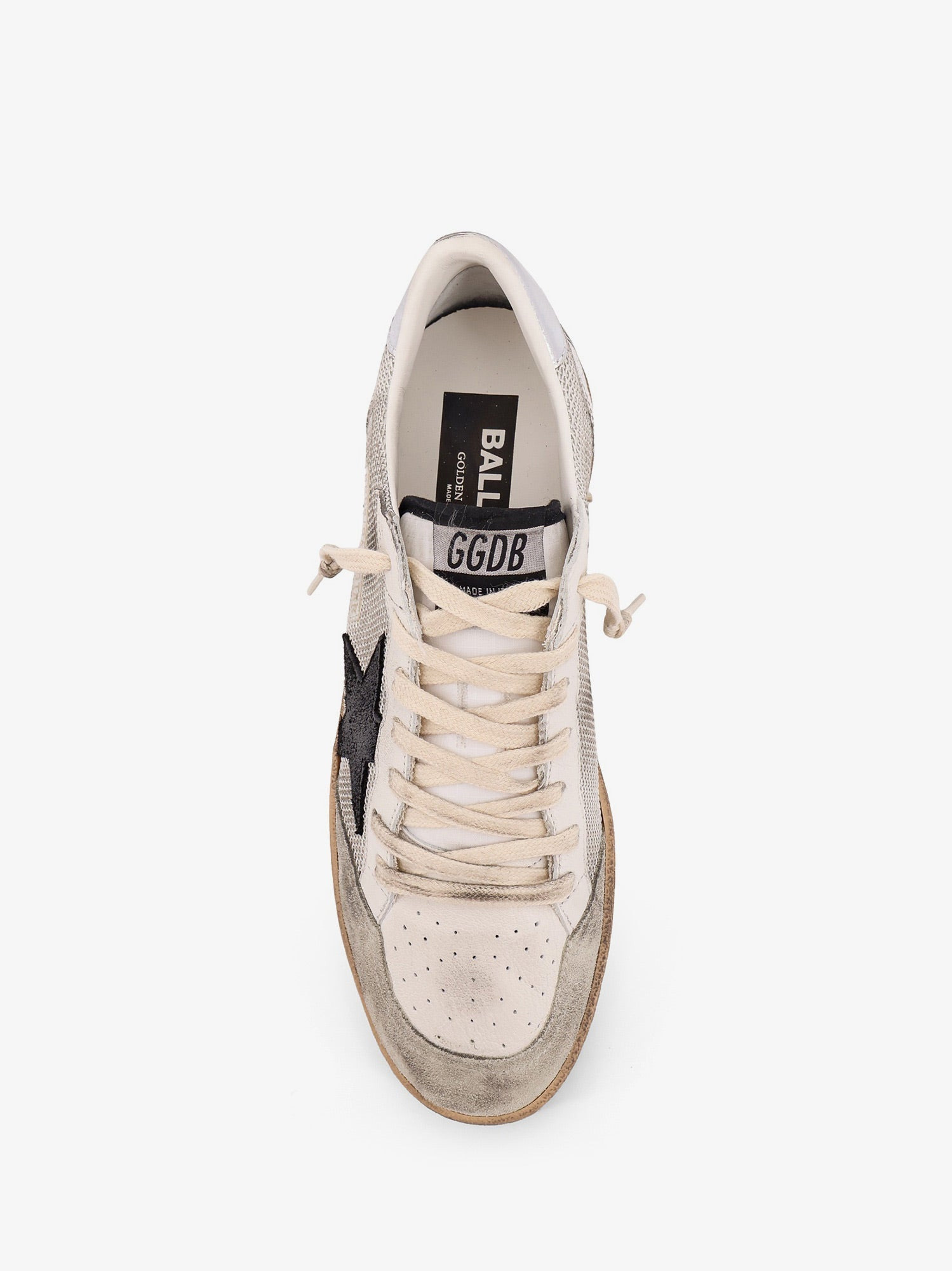Golden Goose Deluxe Brand Ball Star Mesh And Leather Low-Top Sneakers - 5