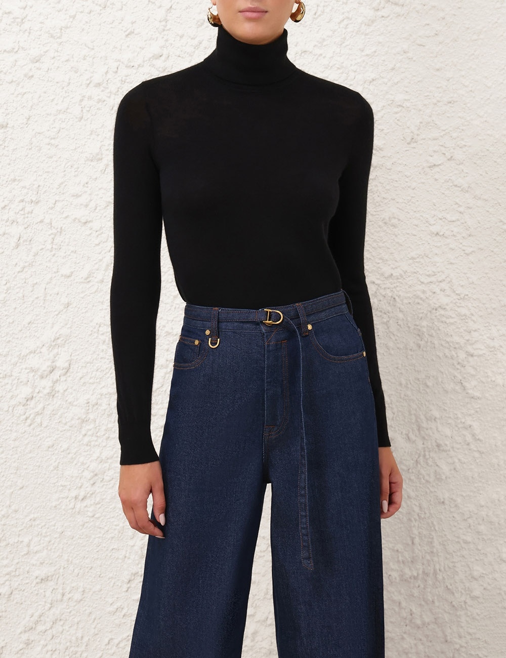 CLASSIC TURTLE NECK SWEATER - 2