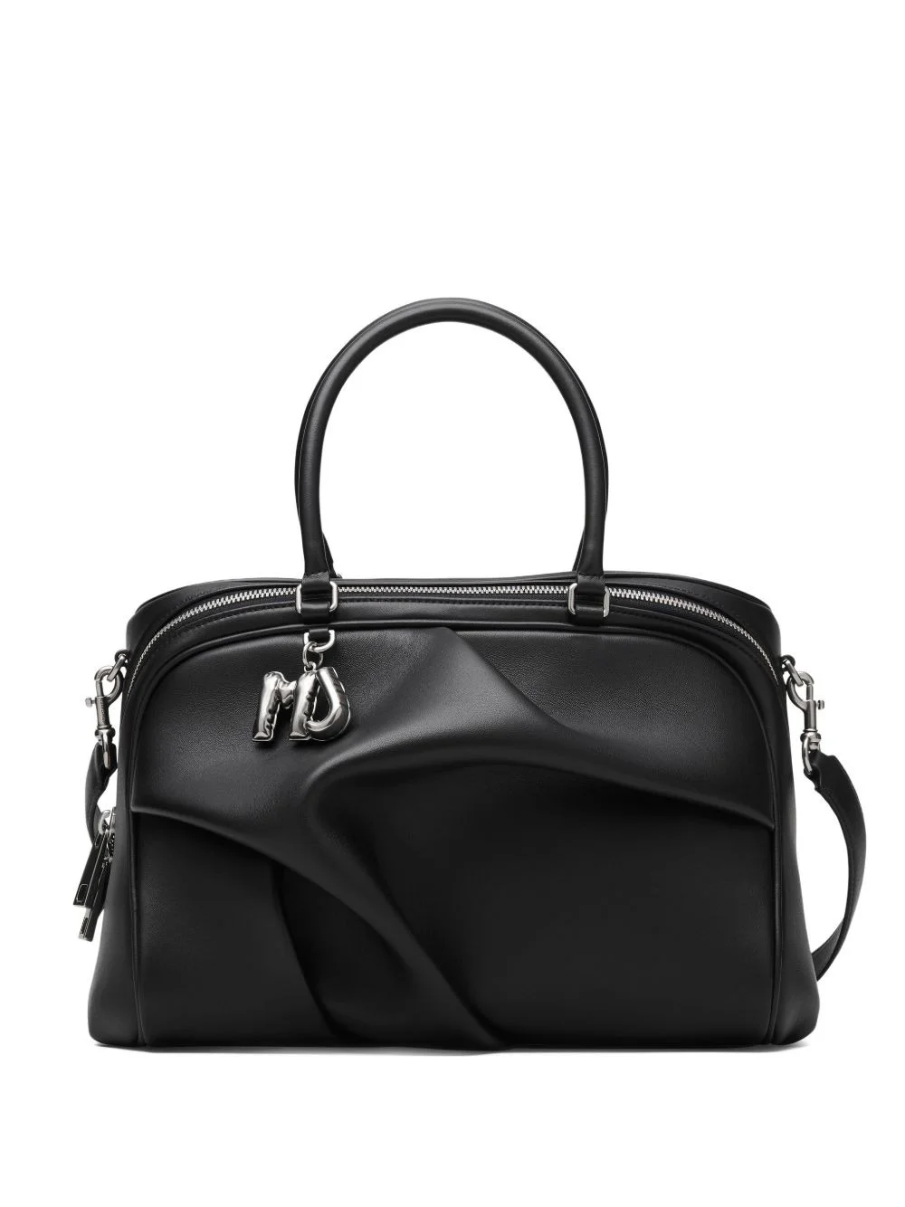 logo-charm tote bag - 1