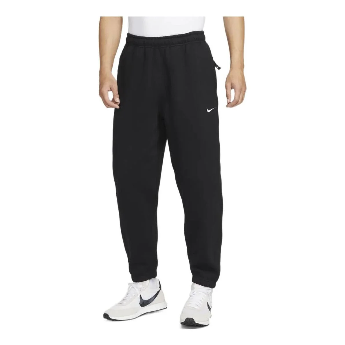 Nike Solo Swoosh Sweatpants 'Black' DX1365-010 - 1