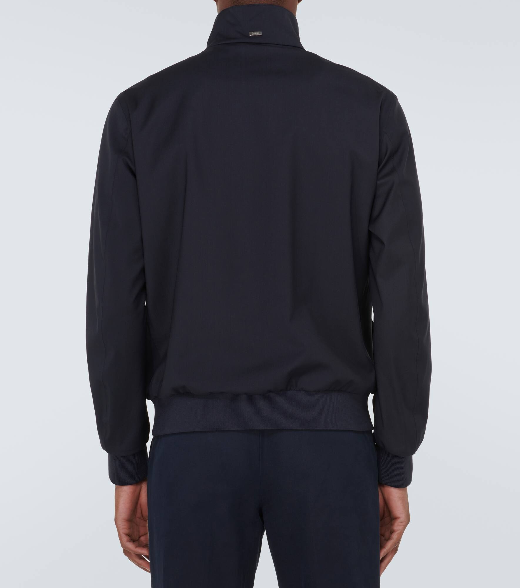 Virgin wool bomber jacket - 4