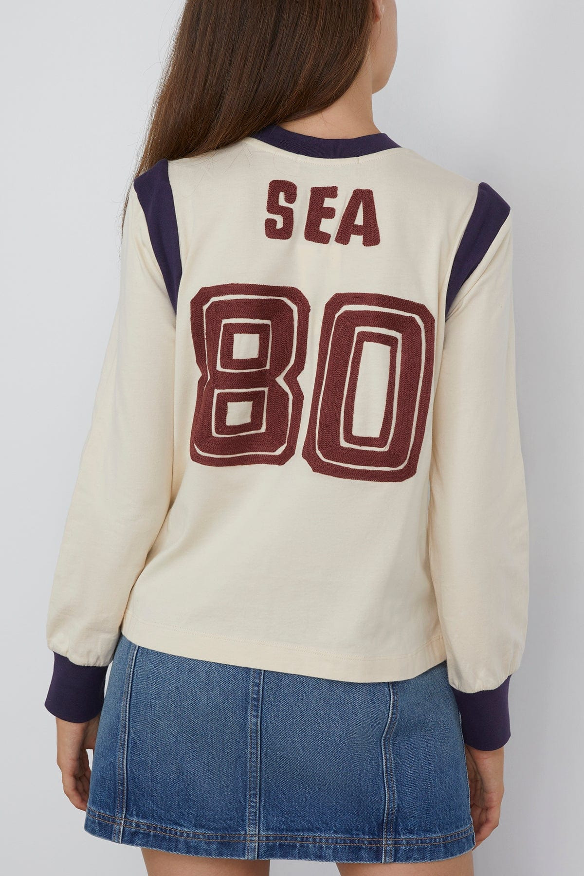 Arissa Graphic Long Sleeve Tee in Multi - 4