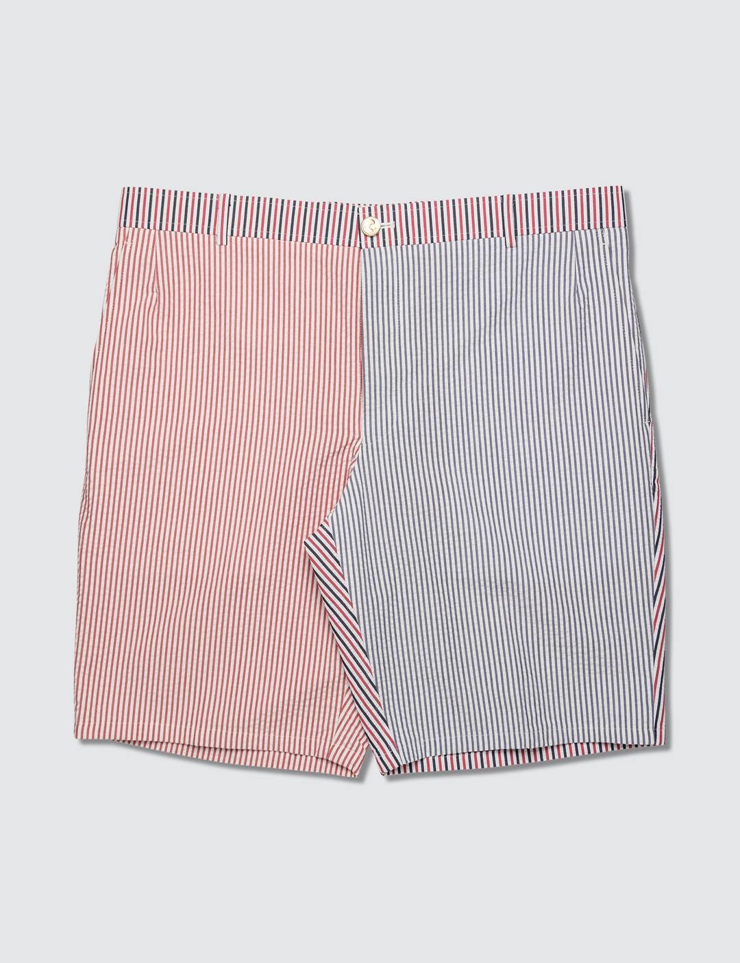 Fun Mix Stripe Unconstructed Shorts - 5