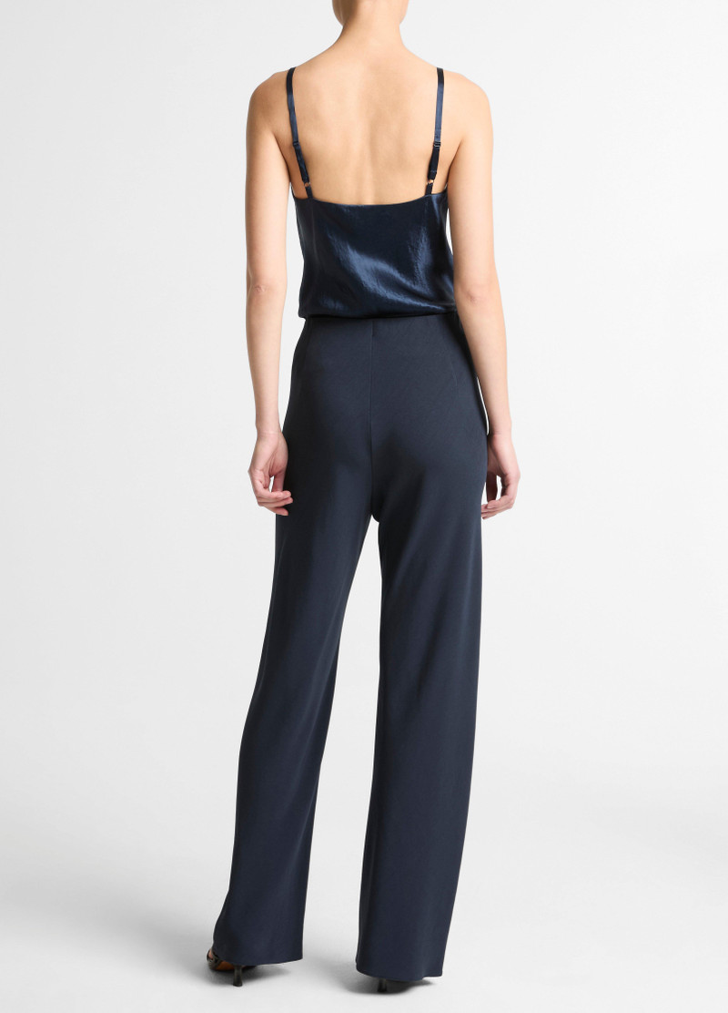 Vince Colette High-Rise Cotton & Linen-Blend Bias Pant outlook