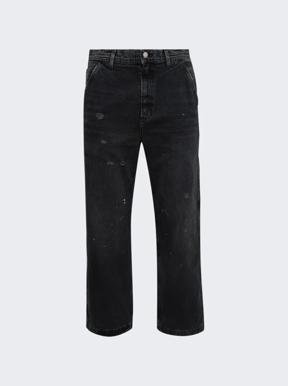 Paint Pants Washed Black - 1