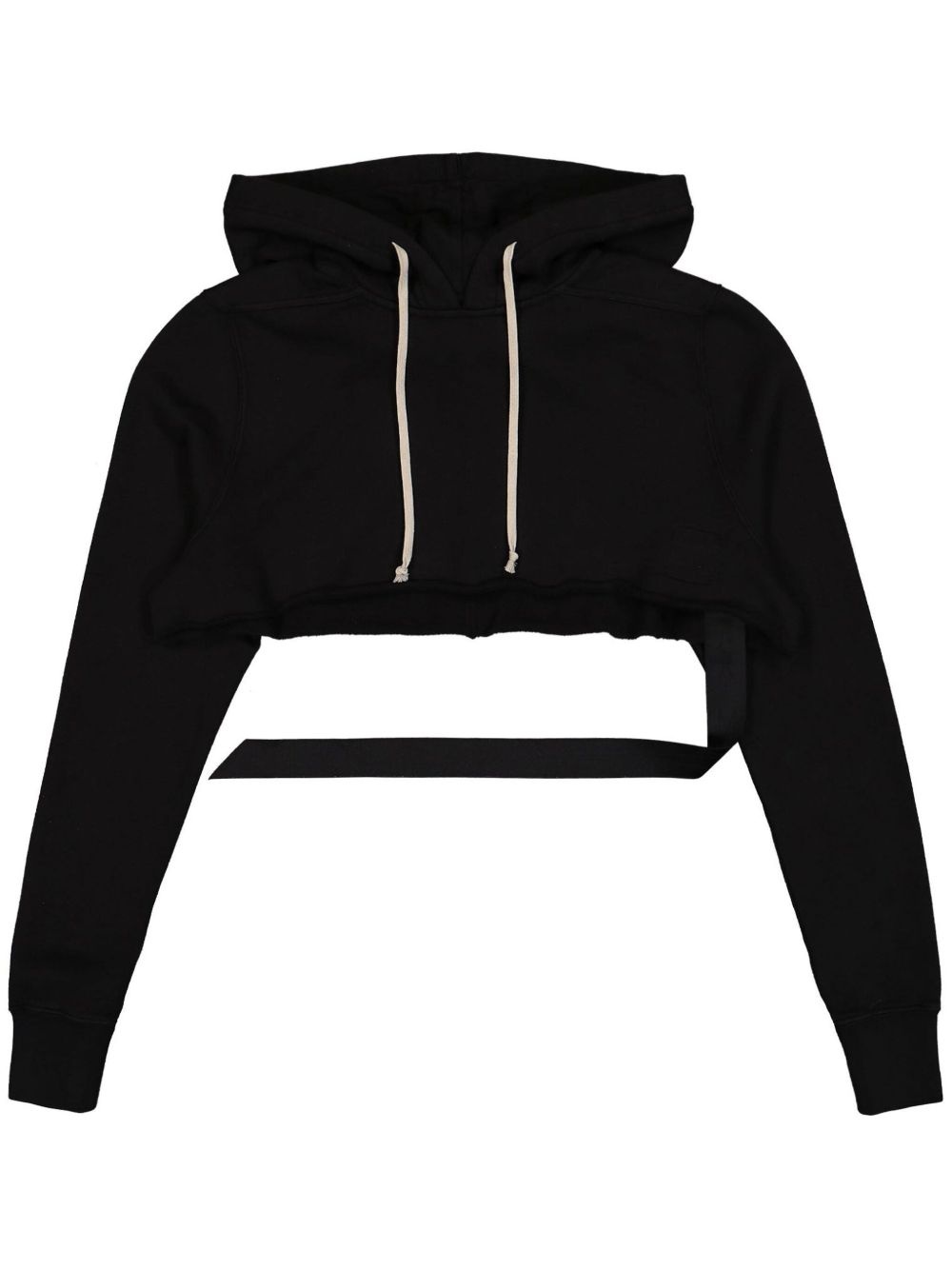 cropped hoodie - 1