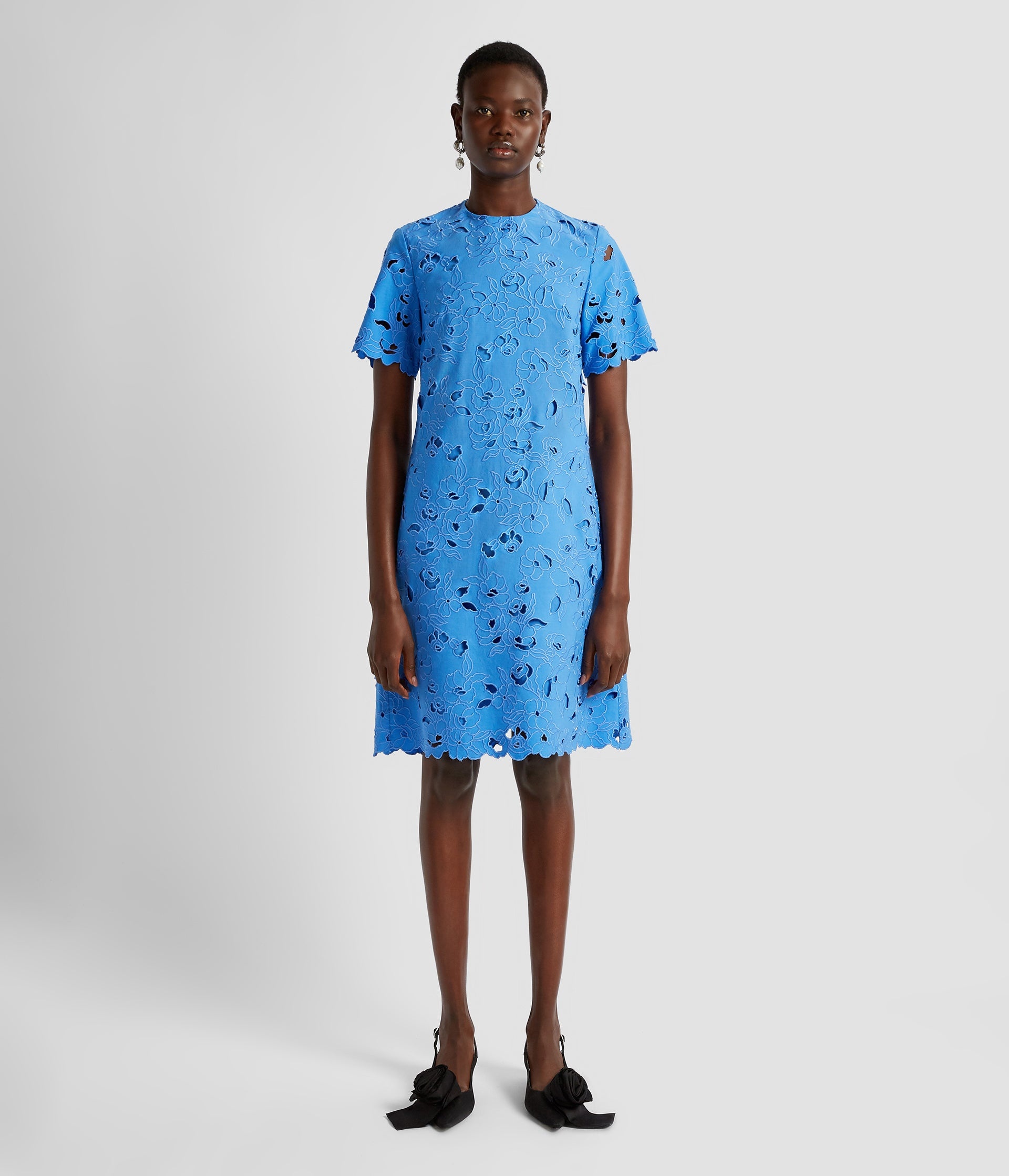 SHORT SLEEVE MINI DRESS - 2