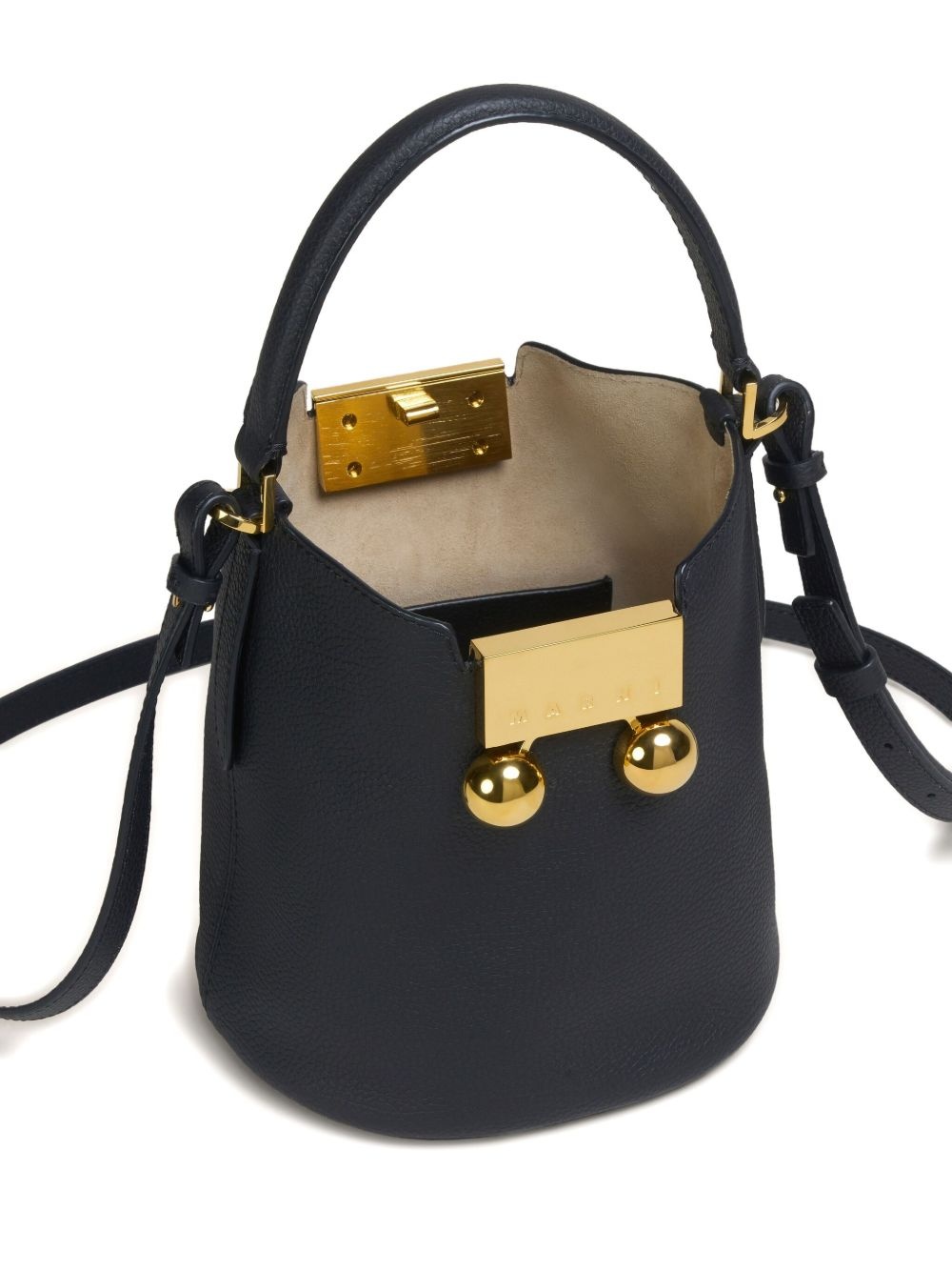 Trunkaroo pebbled-leather bucket bag - 6